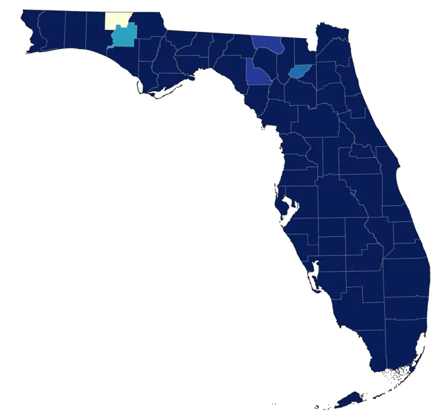 Spotted Sandpiper county map