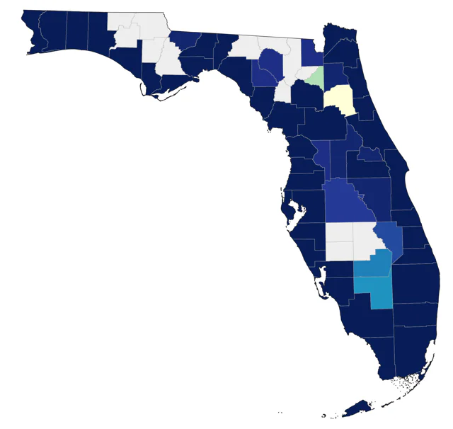Willet county map
