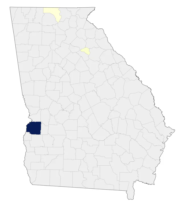 American Goshawk county map
