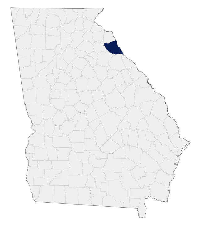 Blue-throated Mountain-gem county map