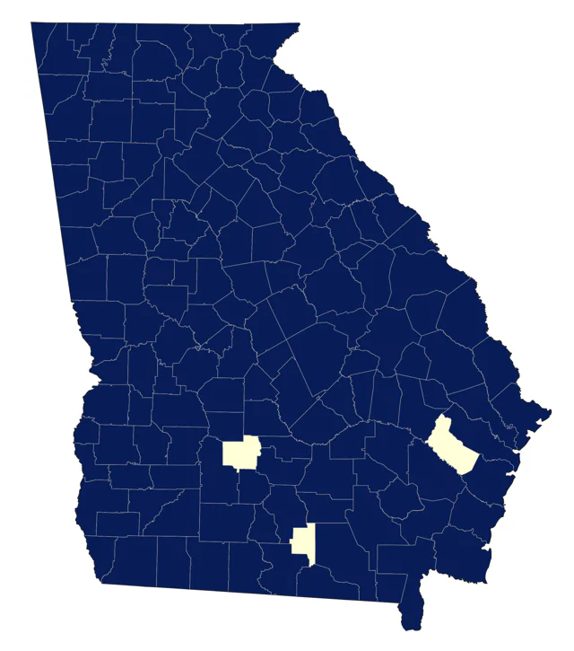 Brown-headed Cowbird county map