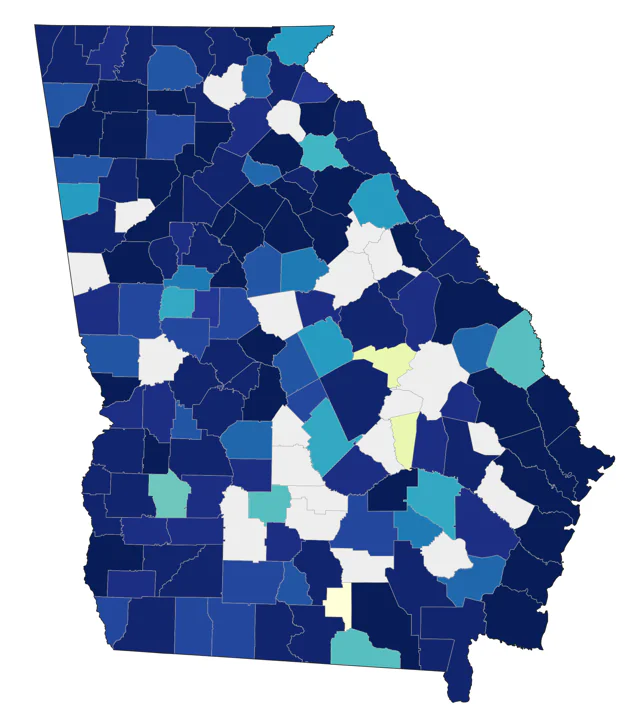 Merlin county map