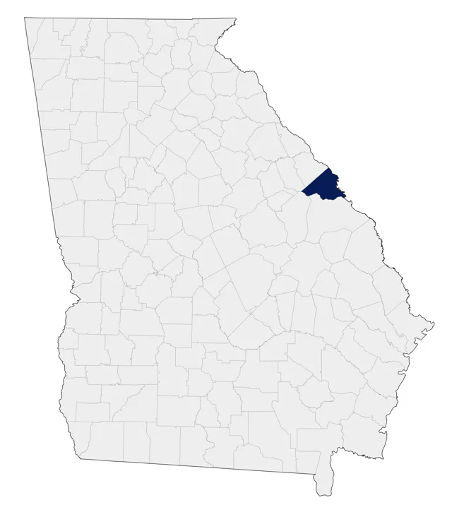 Mountain Bluebird county map