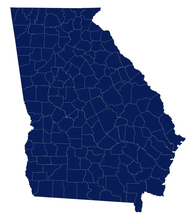Mourning Dove county map