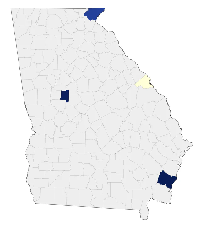 Northern Saw-whet Owl county map