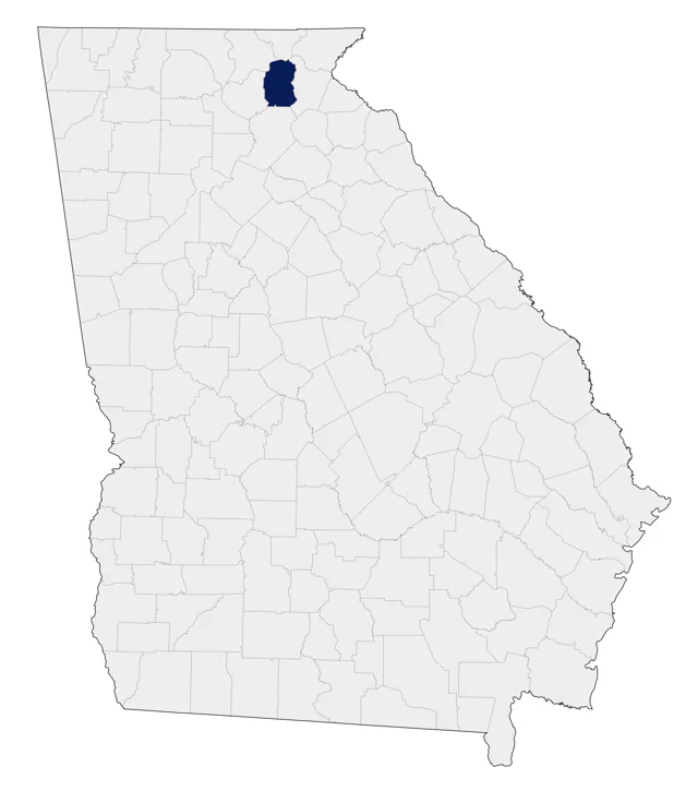 Rock Wren county map