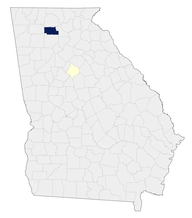 Sage Thrasher county map