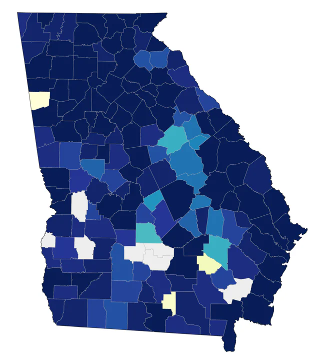 Solitary Sandpiper county map
