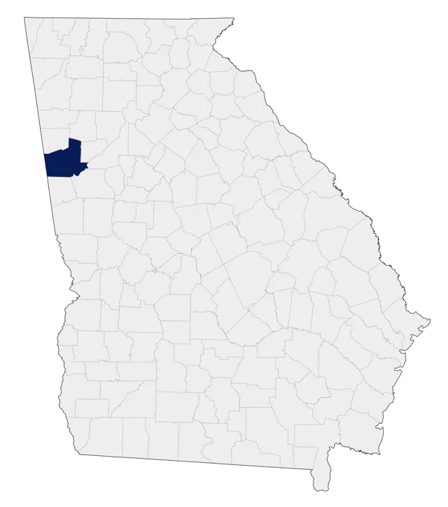 Yellow-fronted Canary county map