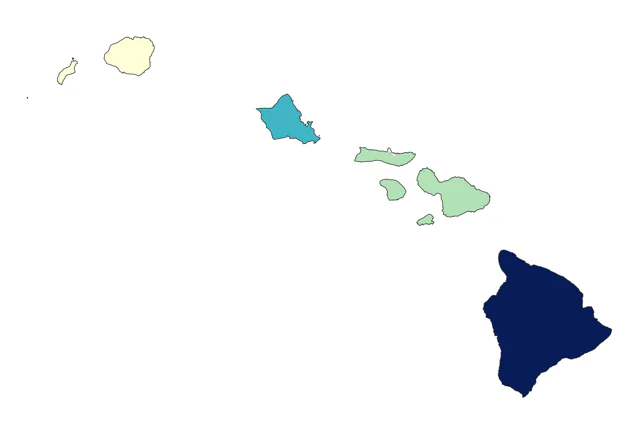 Arctic Tern county map