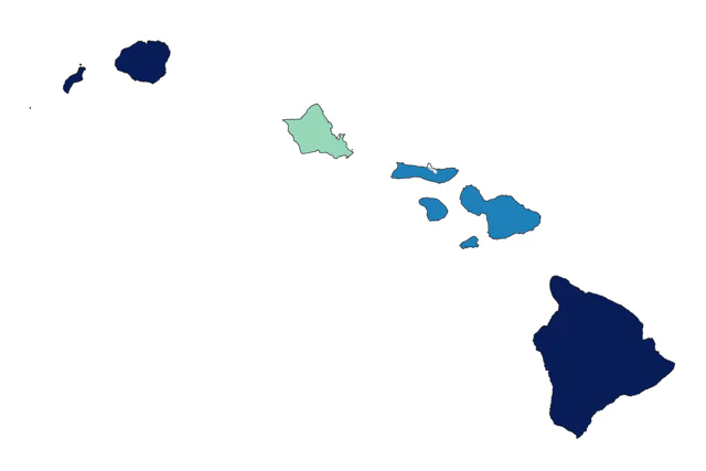 Band-rumped Storm-Petrel county map