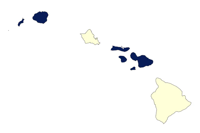 Black-bellied Plover county map
