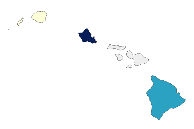 Canada Goose county map