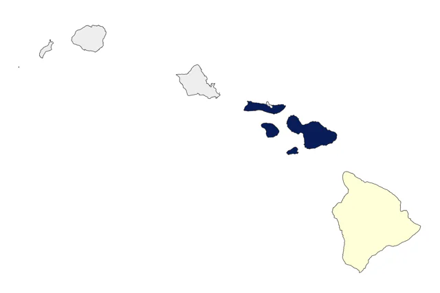 Gambel's Quail county map