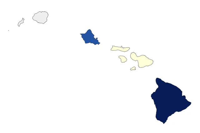 Hudsonian Godwit county map