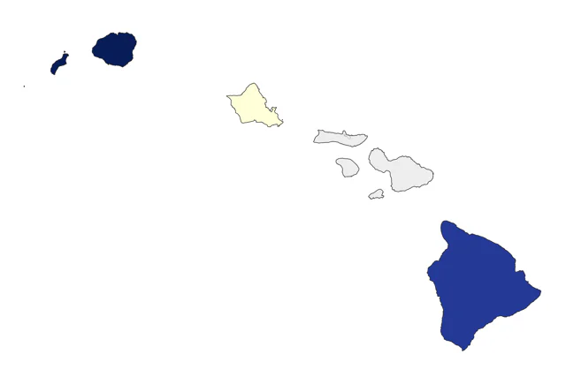 Long-tailed Jaeger county map
