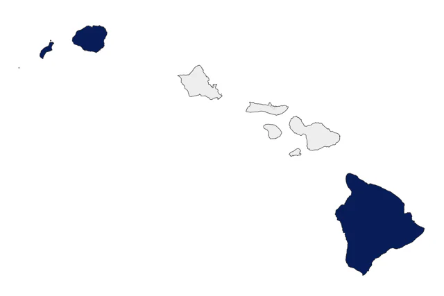 Magnificent Frigatebird county map