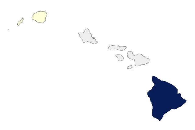 Murphy's Petrel county map