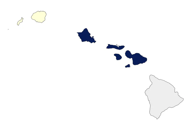 Red-vented Bulbul county map