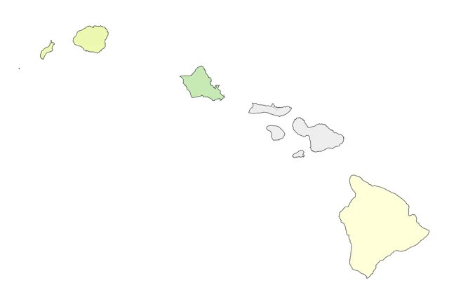 Slaty-backed Gull county map