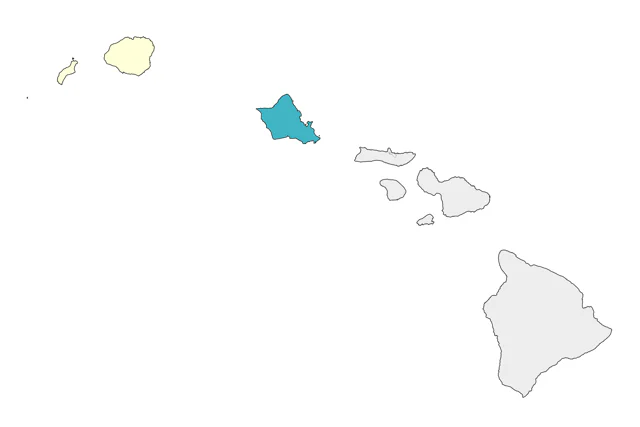 Tristram's Storm-Petrel county map