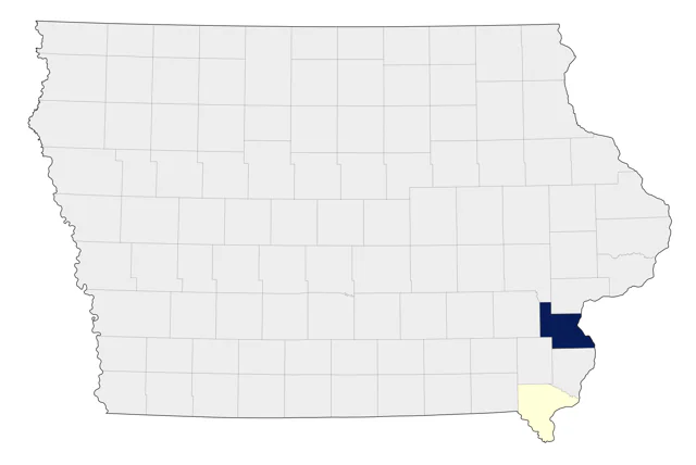Black Swan county map