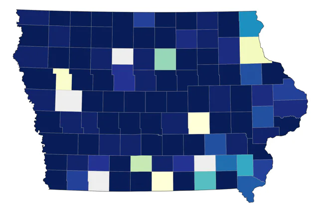 Black Tern county map
