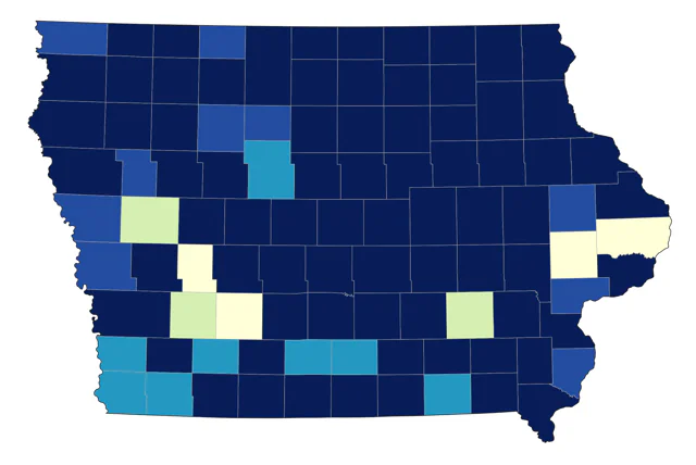 Bobolink county map