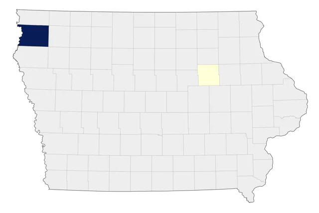 Boreal Owl county map