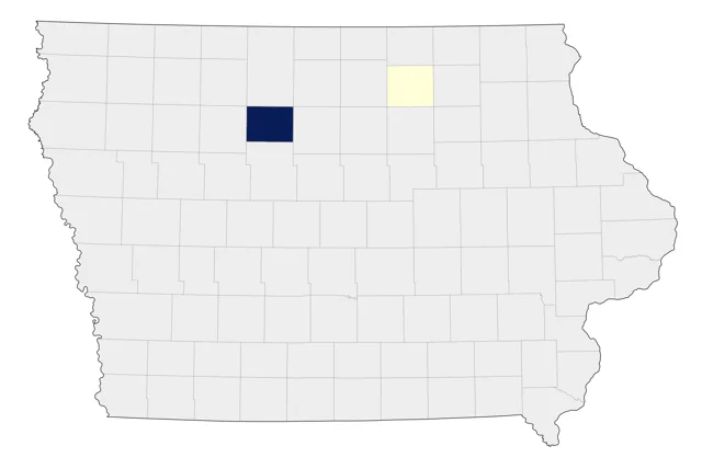 Broad-billed Hummingbird county map