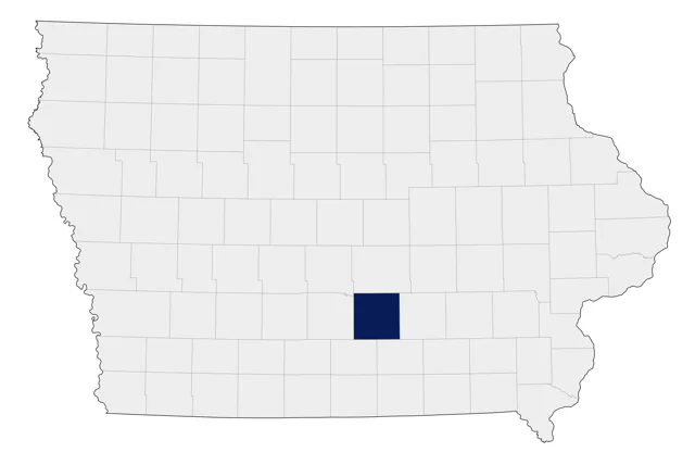 Brown Booby county map