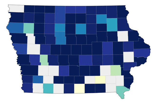 Dunlin county map