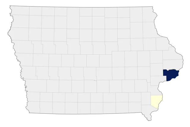 Eskimo Curlew county map