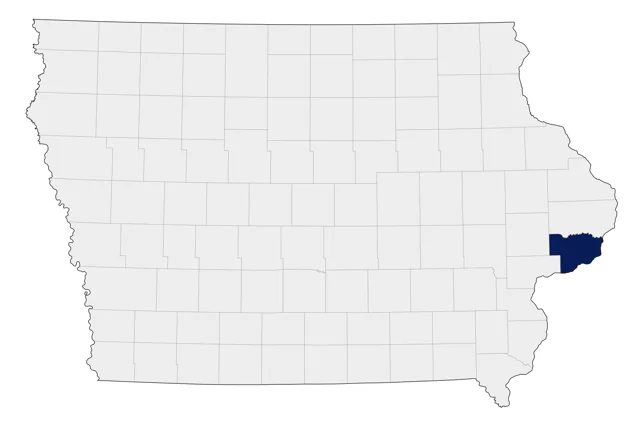 Glaucous-winged Gull county map