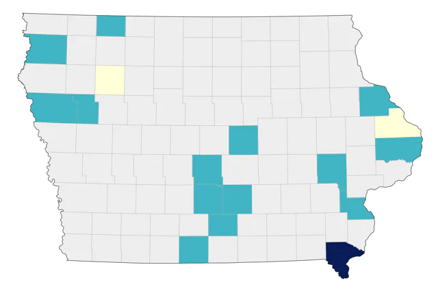 Limpkin county map