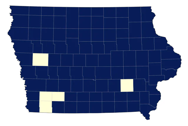 Mallard county map