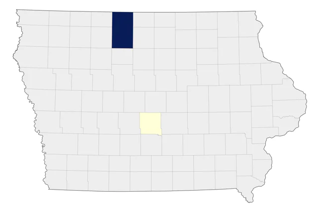 Pygmy Nuthatch county map
