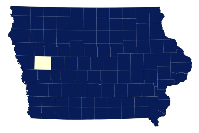 Red-bellied Woodpecker county map