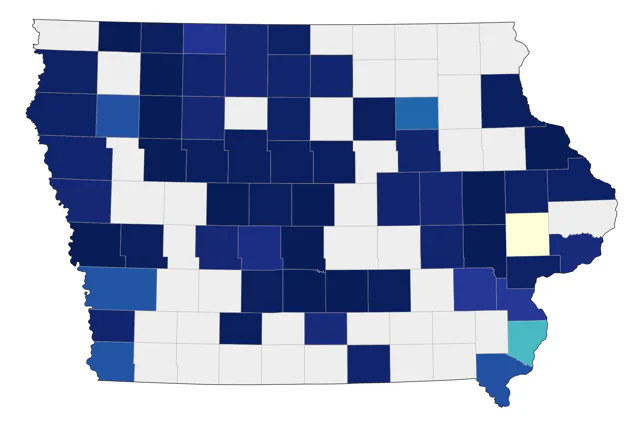 Sanderling county map