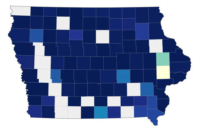 Semipalmated Plover county map