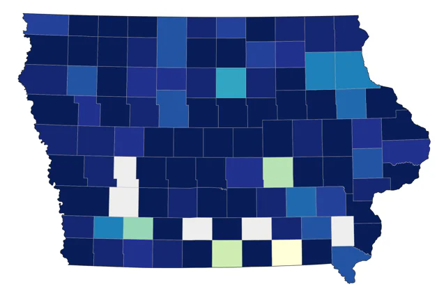 Semipalmated Sandpiper county map