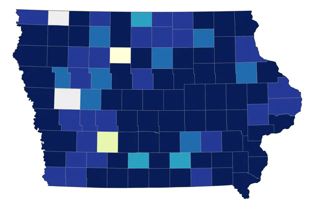 Sharp-shinned Hawk county map