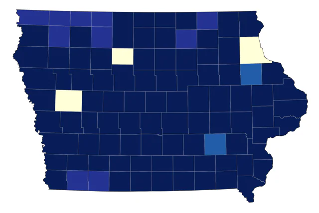 Snow Goose county map