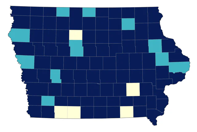 Spotted Sandpiper county map