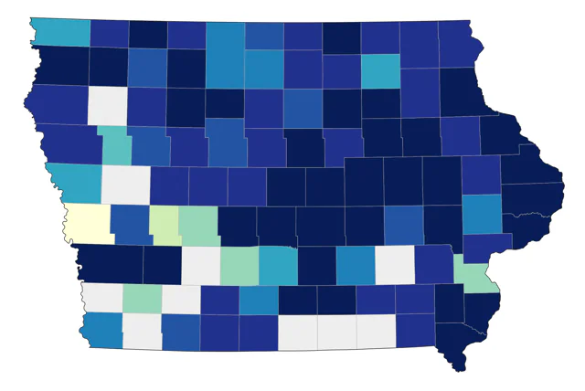 Yellow-bellied Flycatcher county map