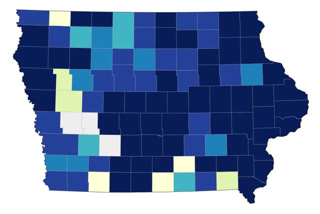 Yellow-bellied Sapsucker county map