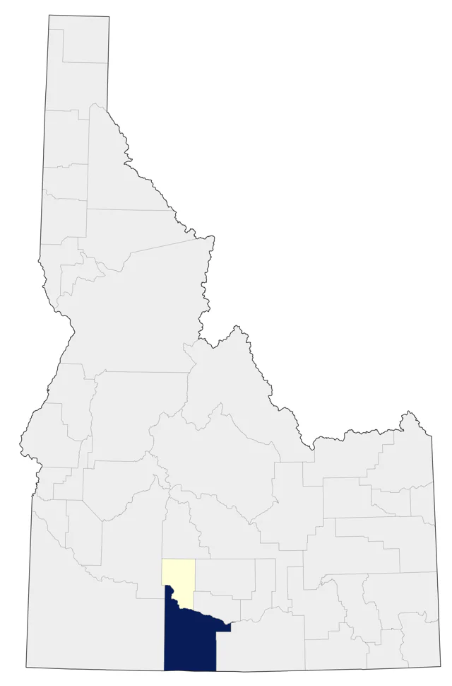 Bar-headed Goose county map