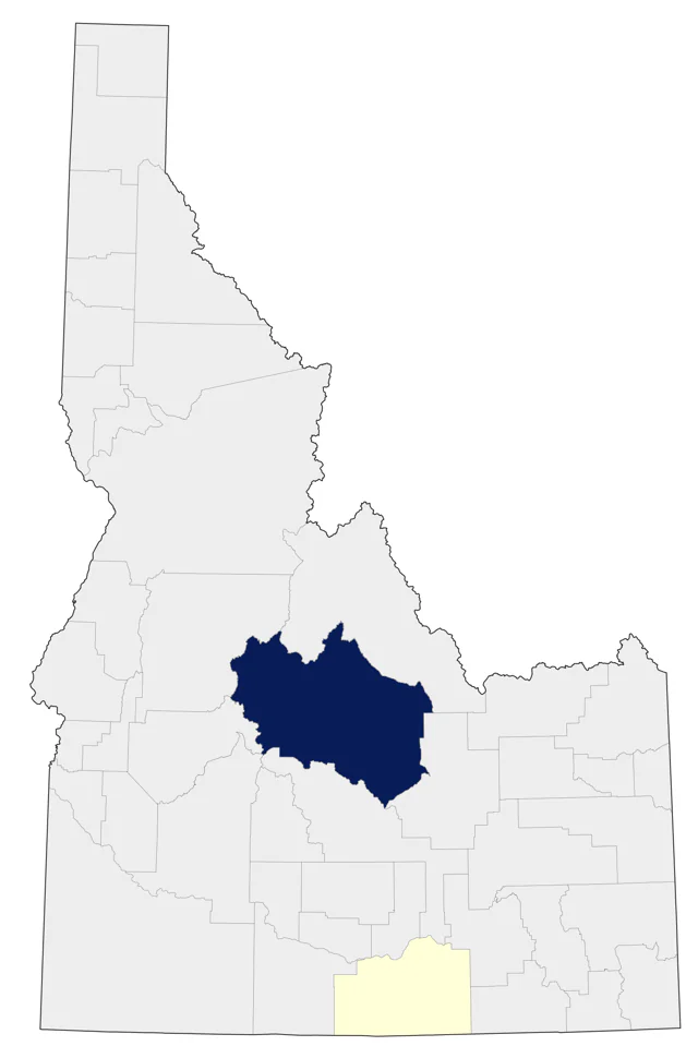 Blue-winged Warbler county map