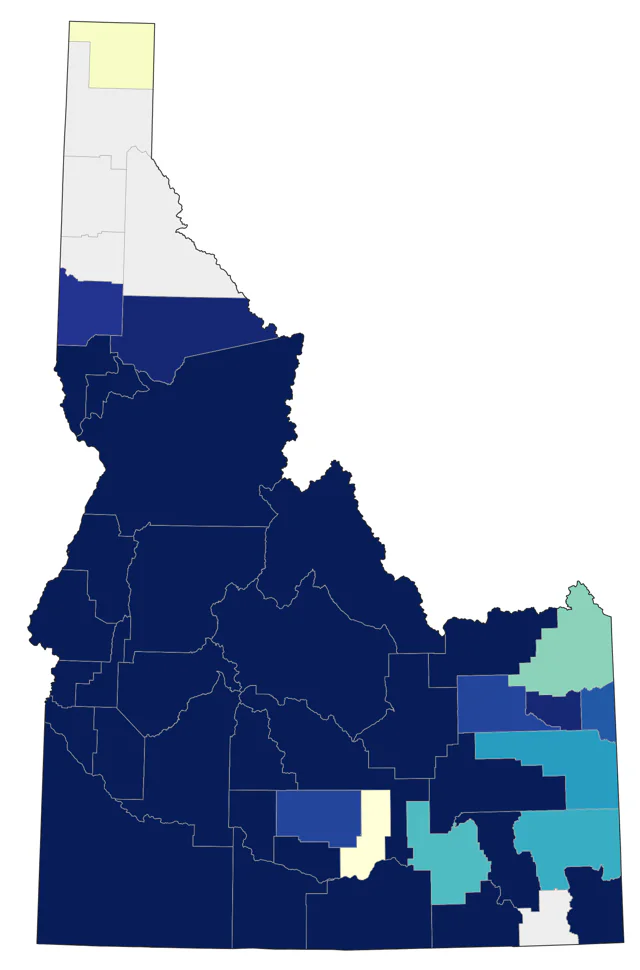 Chukar county map