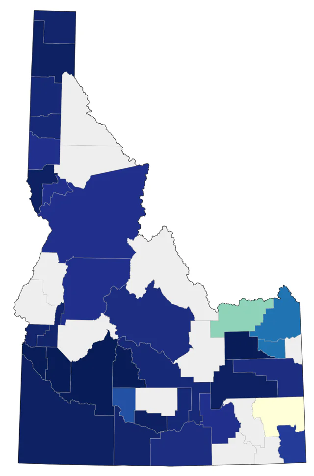 Dunlin county map